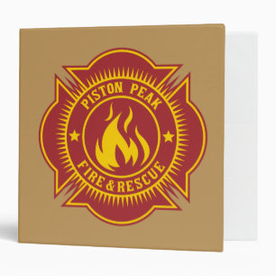 Classeur Insigne de feu et de Secourt de Piston Peak
