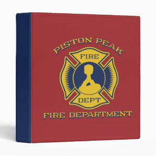 Classeur Insigne du service des incendies de Piston Peak