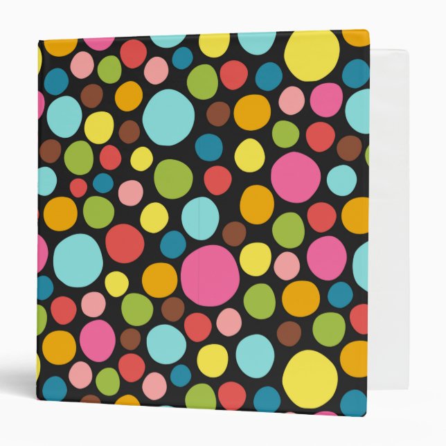 Classeur Inspiration colorée motif mignonne (Devant/Intérieur)