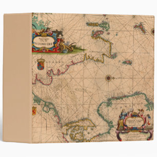 Classeur Inspiré d'une ancienne carte (1)