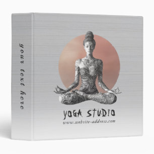 Classeur Instructeur de méditation Yoga Reiki Master Lotus