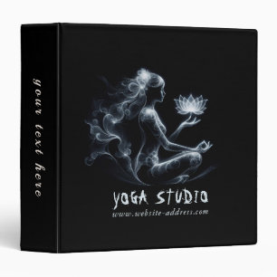 Classeur Instructeur de Yoga Méditation Lotus Pose Lumineus