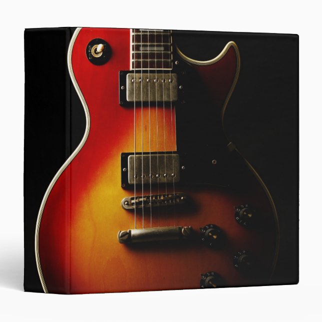 Classeur Instruments de guitare (Devant/Côté)