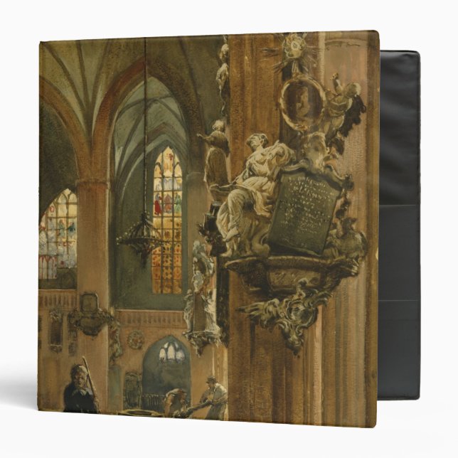 Classeur Intérieur de l'église de Saint-Nicolas, Berlin (Devant/Intérieur)