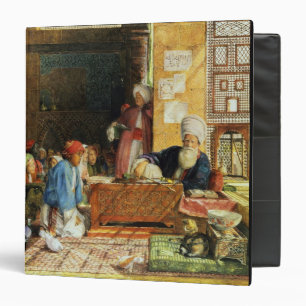 Classeur Intérieur d'une école, le Caire, 1890 (la semain
