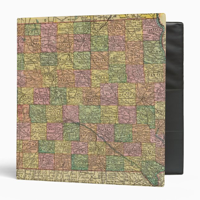 Classeur Iowa 8 (Devant/Intérieur)