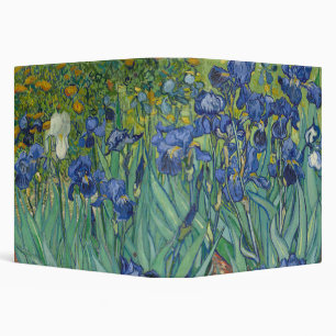 Classeur Iris, Peinture à l'huile de fleurs, Vincent Van Go