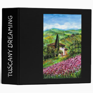 CLASSEUR IRISES EN TOSCANE