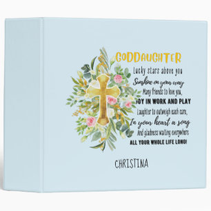 Classeur Irish Blessing For GODDAUGHTER - Cadeau Personnali