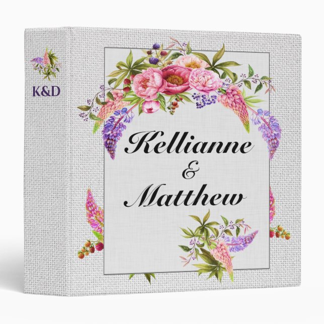 Classeur Irish Blessing - Voir Retour - (Devant/Côté)