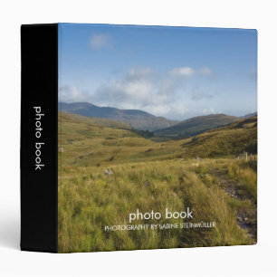 Classeur irlandais de livre de photo de collines