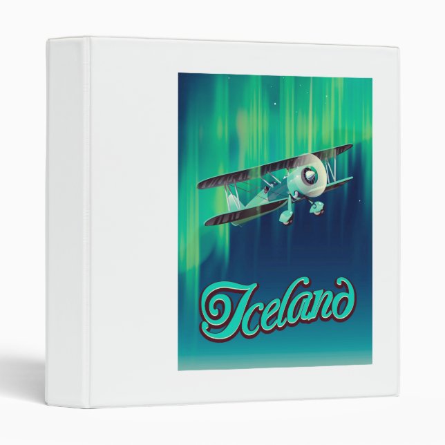 Classeur Islande (Devant/Côté)