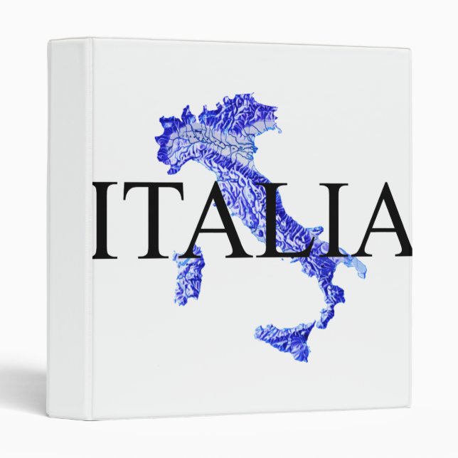 Classeur Italie (Devant/Côté)