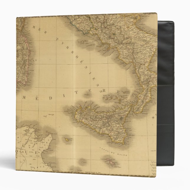 Classeur Italie 12 (Devant/Intérieur)