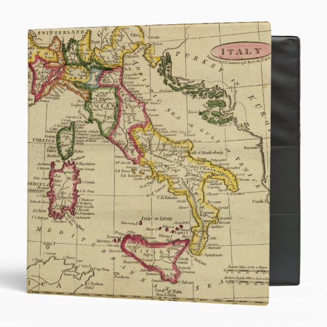 Classeur Italie 3 (Devant/Intérieur)