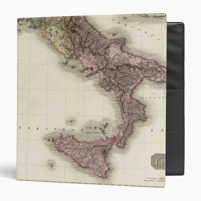 Classeur Italie du Sud (Devant/Intérieur)