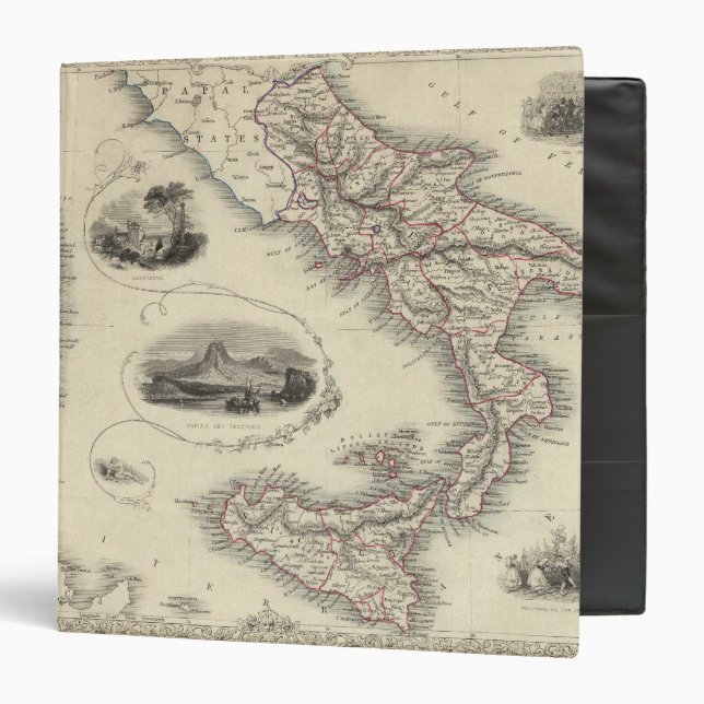 Classeur Italie du Sud 3 (Devant/Intérieur)
