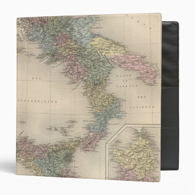 Classeur Italie du Sud 4 (Devant/Intérieur)