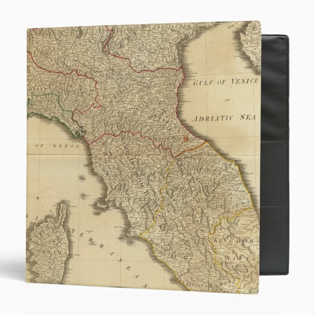 Classeur Italie moyenne, supérieure (Devant/Intérieur)