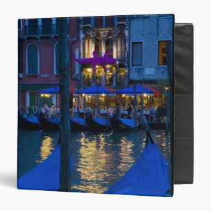 Classeur Italie, Venise, vue nocturne le long du Grand Cana