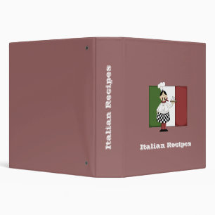 Classeur italien de recette du chef #7