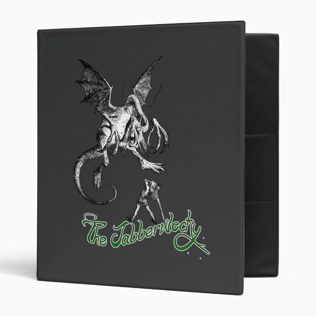 Classeur jabberwock (Devant/intérieur)