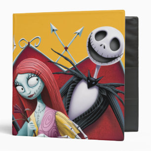Classeur Jack et Sally au coeur