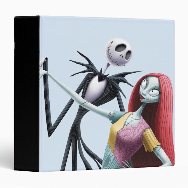 Classeur Jack et Sally Dancing (Devant/Côté)