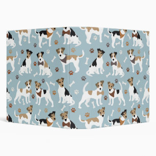 Classeur Jack Russell Terrier Patrouilles et os