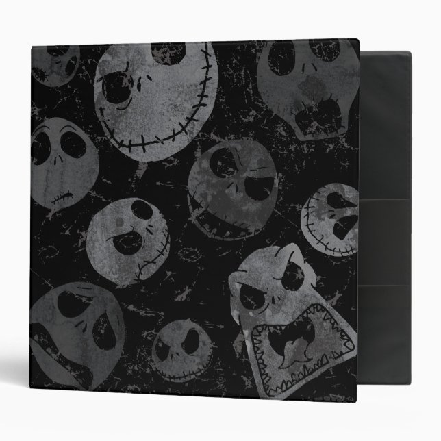Classeur Jack Skellington Motif (Devant/intérieur)
