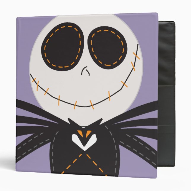 Classeur Jack Skellington Pook à Looz (Devant/Intérieur)