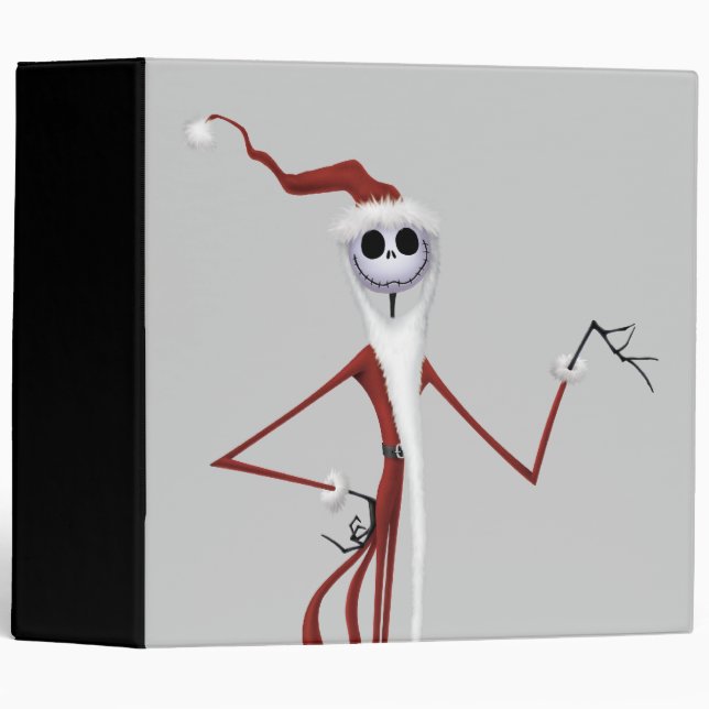 Classeur Jack Skellington | Sandy Claws (Devant/Côté)