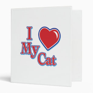 Classeur J'adore mon chat