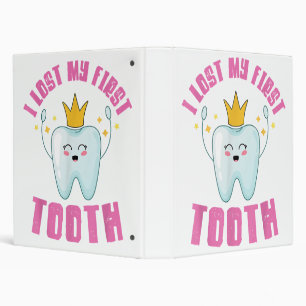 Classeur J'Ai Perdu Mon Premier Dents De Dents Sortie Cadea