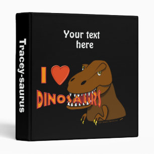Classeur J'aime la bande dessinée Tyrranosaurus Rex de