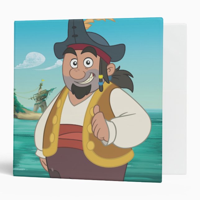 Classeur Jake et les pirates du Neverland | Sharky (Devant/intérieur)