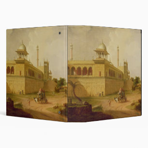 Classeur Jami Masjid, Delhi, 1811 (huile sur la toile)