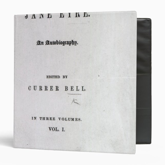 Classeur Jane Eyre (Devant/Intérieur)