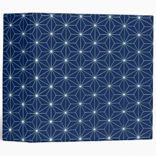 Classeur Japonais Indigo Blue
