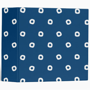 Classeur Japonais Indigo Blue