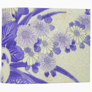 Classeur Japonais KIMONO Textile, Chrysanthemum