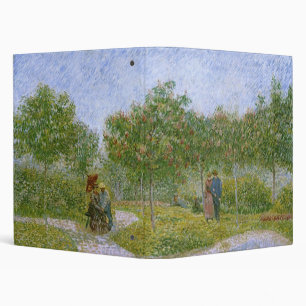 Classeur Jardin à Montmartre avec Amoureux, Vincent van Gog