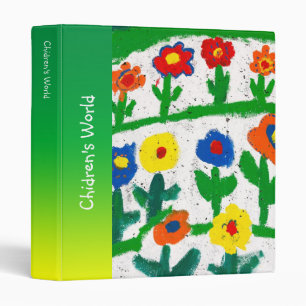 Classeur Jardin coloré