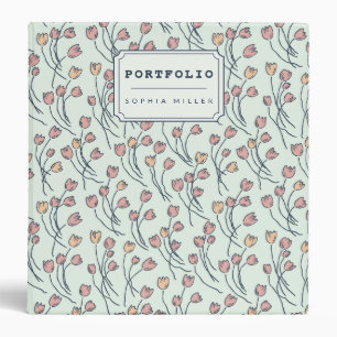 Classeur Jardin de Carnet de Croquis Floral Cottage Sage