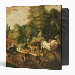 Classeur Jardin d'Éden (huile sur la toile)