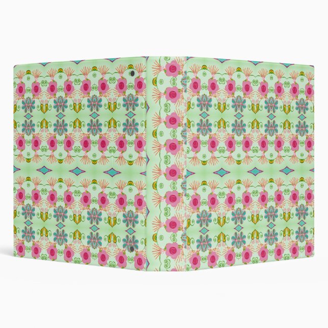 Classeur Jardin Éclectique Enchantant : Beauté Florale Dive (Arrière-plan)