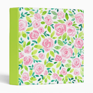 Classeur Jardin rose