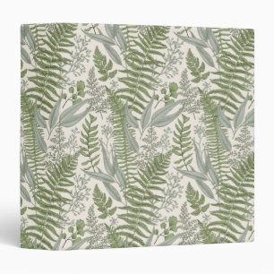 Classeur Jardin vert fleuri