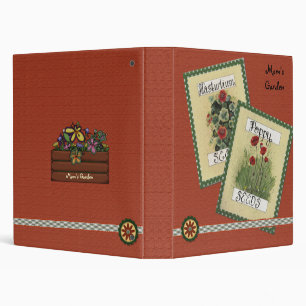 Classeur Jardinage de paquet de graine