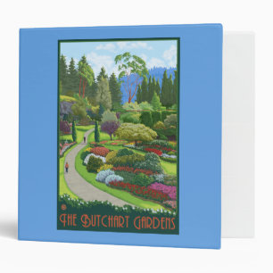 Classeur Jardins de Butchart - baie de Brentwood